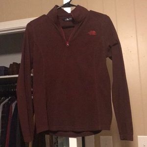 North face pullover quarter zip